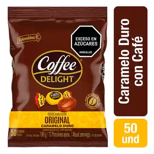 Coffee Delight Caramelos Duros Sabor a Café