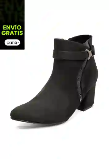 Botines Mujer Negro Talla 40 231 Tellenzi