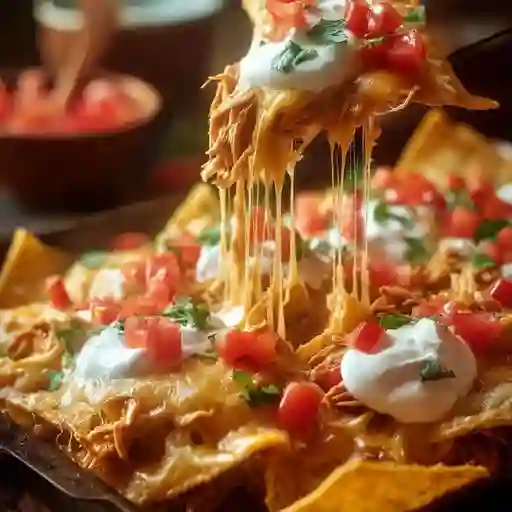 Nachos de la casa