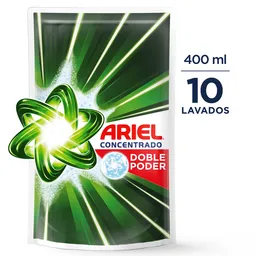 Ariel Doble Poder Detergente Líquido Concentrado