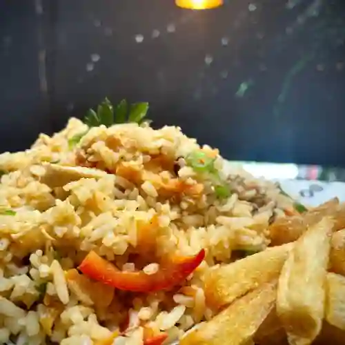 Chaufa de pollo