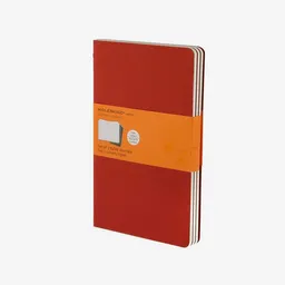 Inkanta Libreta Cahier Rayas Rojo Grande