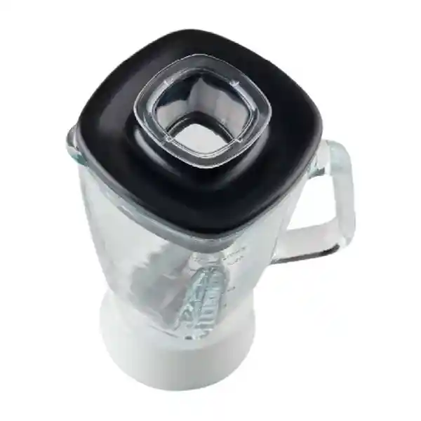 Imusa Licuadora Power Mix Plus 2V Vaso Vidrio Blanca