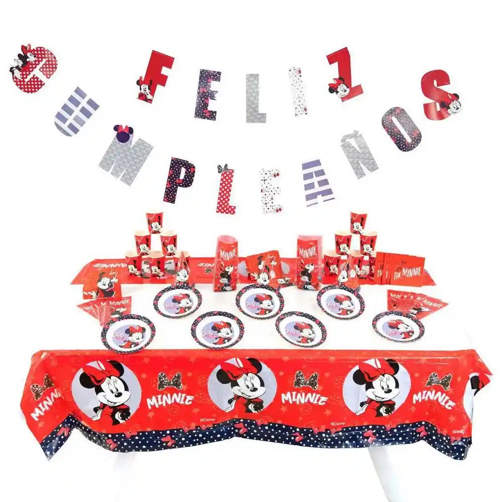 Kit Para Fiesta Minnie Mouse Primavera