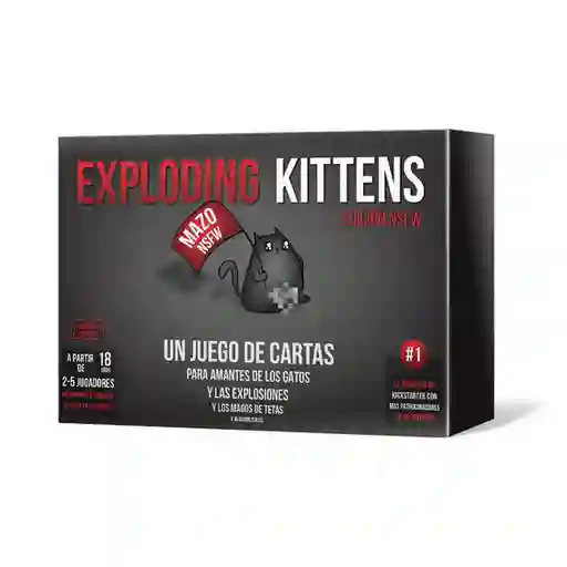 Juego De Mesa Exploding Kittens Nsfw