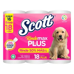Scott Papel Higiénico Fibras Certificadas