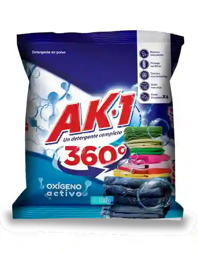 Ak-1 Detergente 360 Oxigeno Activo