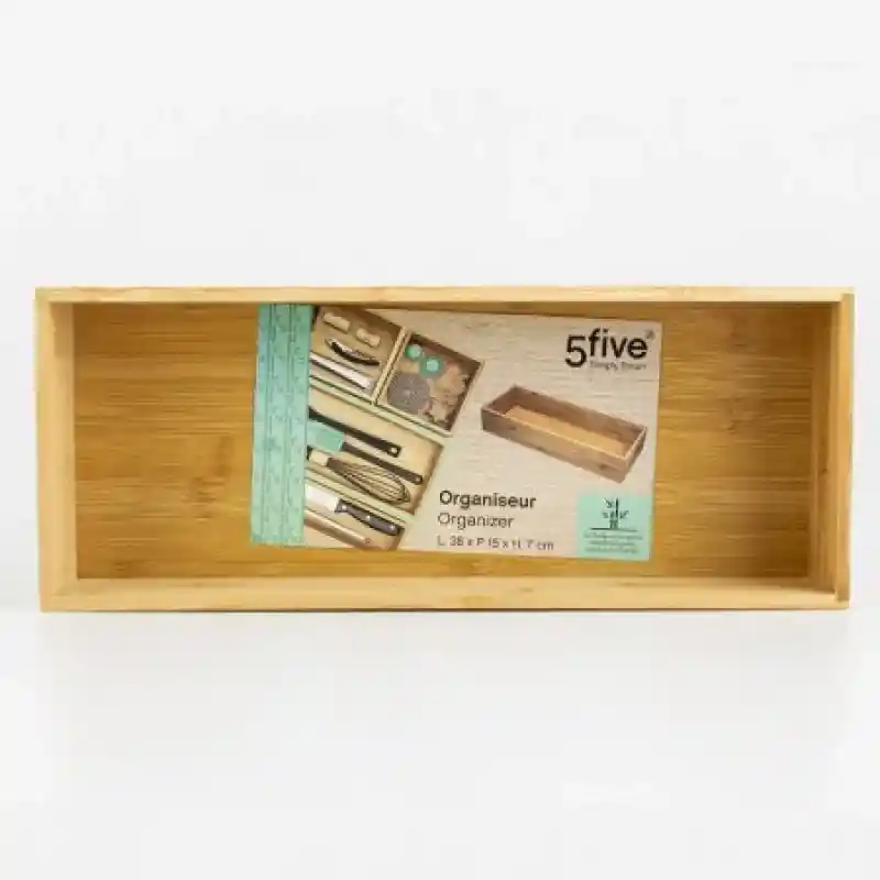 5Five Caja Organizadora Bamboo 3.9 L 146650