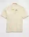 Suéter Tejido Hombre Blanco Talla SMALL 1948106 American Eagle