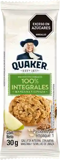 Quaker Galleta Manzana y Linaza