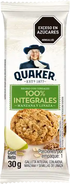 Quaker Galleta Manzana y Linaza