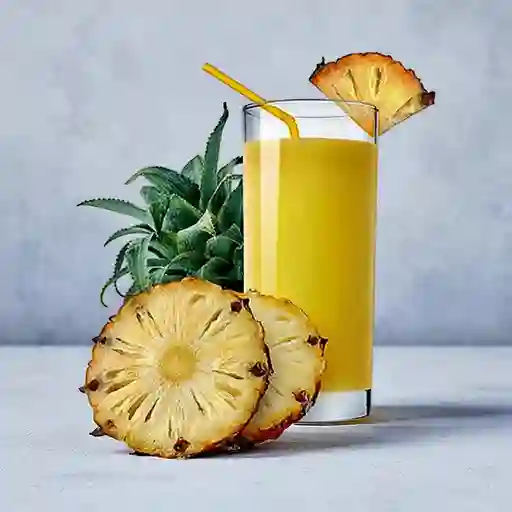 Jugo de Piña, Hierbabuena y Jengibre