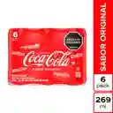 Gaseosa Coca-Cola Sabor Original 269Ml X 6 Unds
