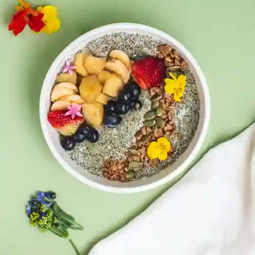 Bowl de Chía & Té Matcha