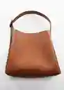 Bolso G Winnie Cuero Talla 99 Mujer Mango