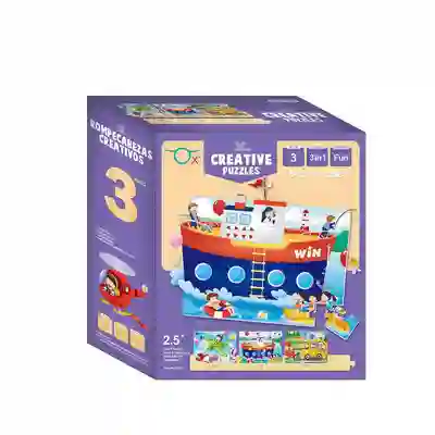 Ox Toys Rompecabezas Creativo de 3 Pas Ocp2136