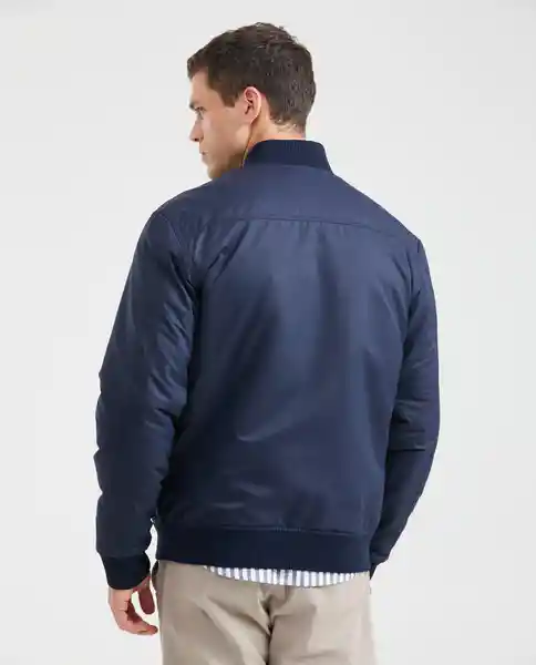 Chaqueta Bomber Azul Medianoche Ultra Oscuro Talla L Chevignon
