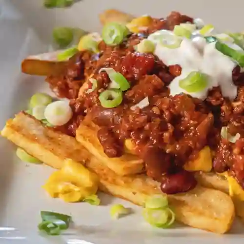 Chili Papas Grande Pollo (comen 2)