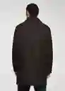 Abrigo Station Marrón Talla XXL Hombre Mango