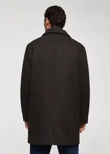 Abrigo Station Marrón Talla XXL Hombre Mango