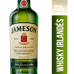 Jameson Whisky Irlandés Triple Destilado 