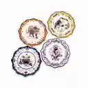 Set Plato Tesoro Jungla 20 cm Ambiente Gourmet