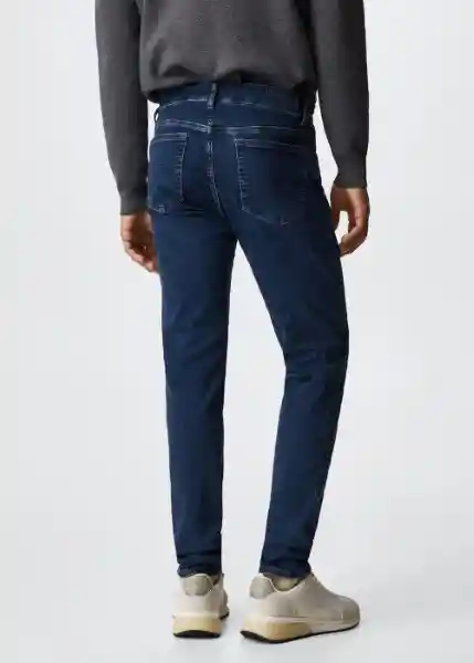 Jeans Patrick Tejano Oscuro Talla 38 Hombre Mango