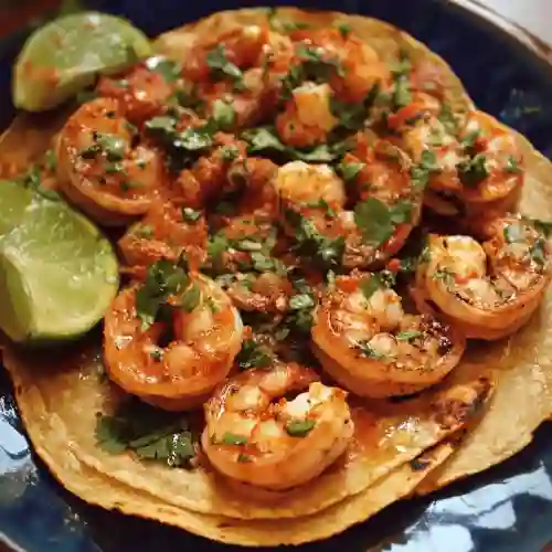 Tacos de Camarón, Carne O Pollo