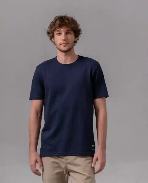 Camiseta Hombre Azul XL 109F100_AZU194025 Rifle