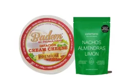 Combo Nachos Almendra Con Limón - Palamano + Badem Crema Gouda