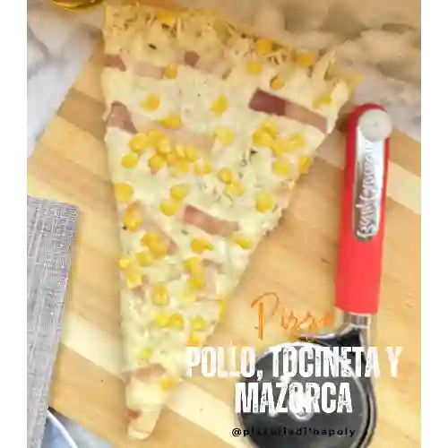 Pizza de Pollo Tocineta Mazorca