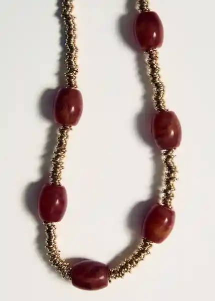 Collar Catrina Oro Talla 99 Mujer Mango