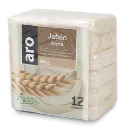 Jabon Barra Avena Aro