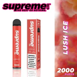 Vape Supreme Lush Ice  Max (5%) 2000 Puffs - 1 Ud.