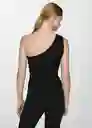 Top Atis 2 Negro Talla M Mujer Mango