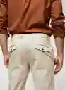 Pantalón Prato Piedra Talla 40 Hombre Mango