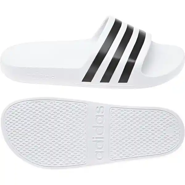 Adidas Zapatos Adilette Aqua Hombre Blanco Talla 8 F35539