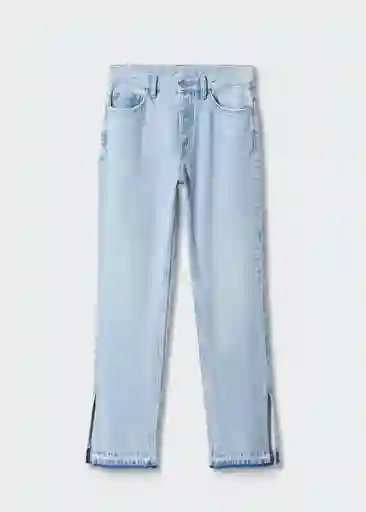 Pantalón Jean Susan Tejano Claro Talla 42 Mujer Mango