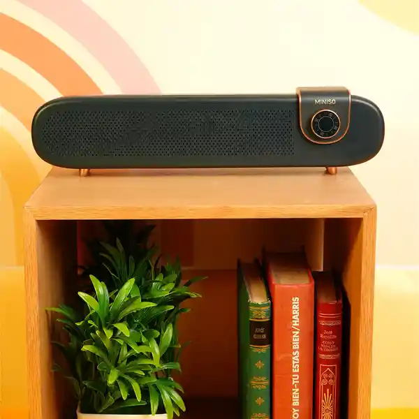 Bocina Inalámbrica Con Stereo Mod Soundbar Azul 01 Miniso