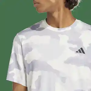 Adidas Camiseta Camo Aop Hombre Blanco Talla Ref: IW8492