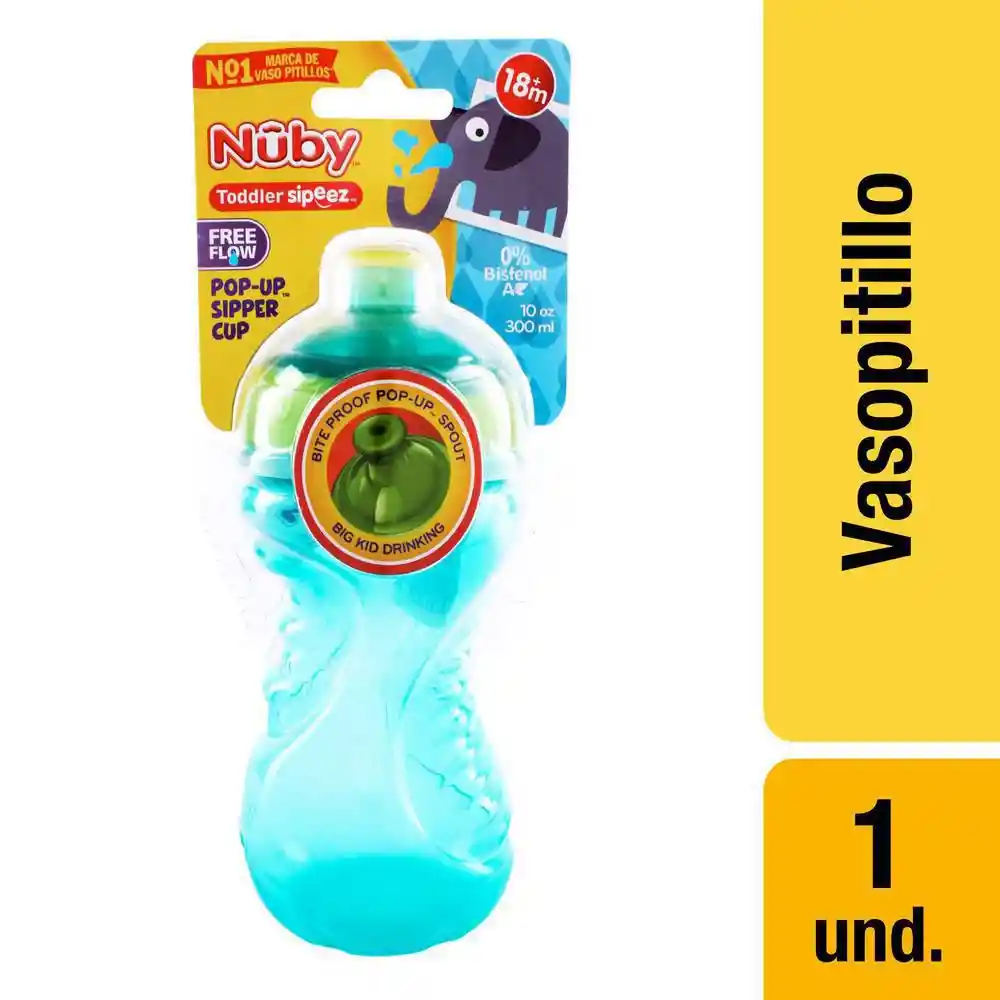 Nuby Vasopitillo Antiderrame Blister 300 mL