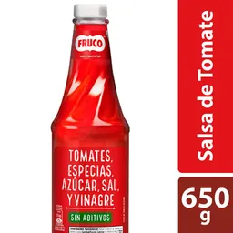 Salsa de Tomate Botella Fruco 650g
