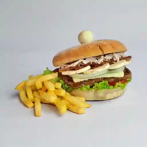 Combo Hamburguesa Especial + Poker