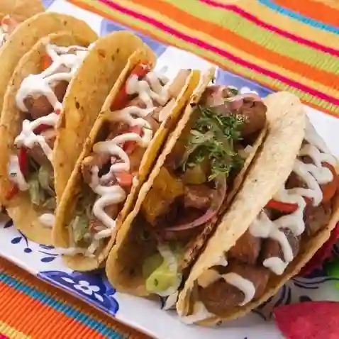 4X3 Tacos Al Pastor + Bebida