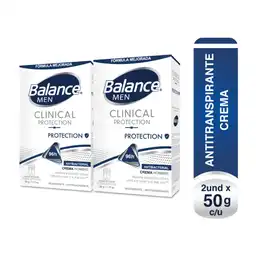 Balance Desodorante Clinical Protection en Crema