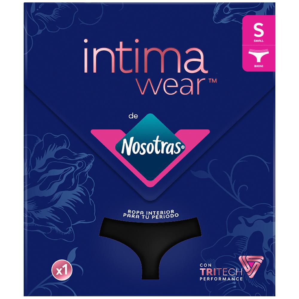 Nosotras Panty Reutilizable Para El Periodo Bikini Negro desde 79.800