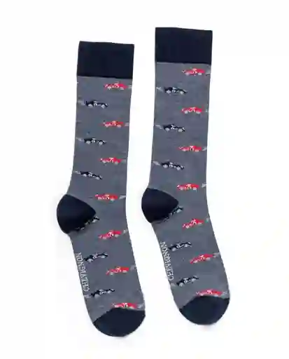 Medias 57 Masculino Azul Abisal Ultraoscuro T. 10-12 Chevignon