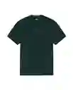 Camiseta Horizontal Verde Galloway Ultraoscuro L Chevignon