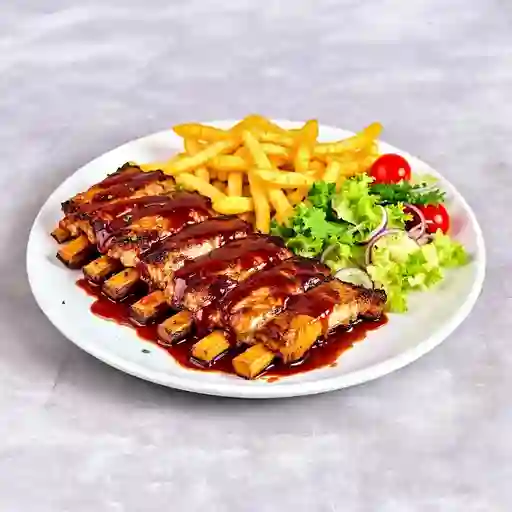 Costillas De Cerdo A La Parrilla