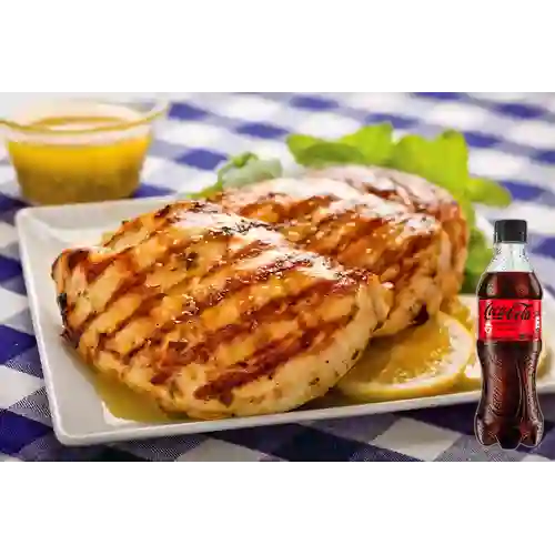 Combo Filete de Pollo + Coca Cola Sin Azúcar 400 ml